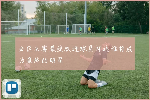 分区决赛最受欢迎球员评选谁将成为最终的明星